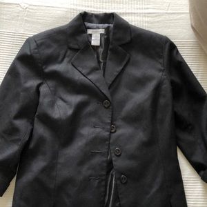 Black suit blazer